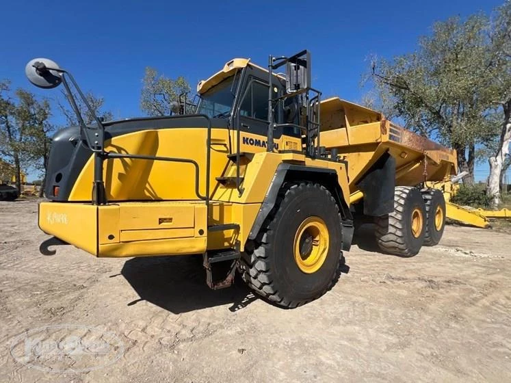 Front of used Komatsu